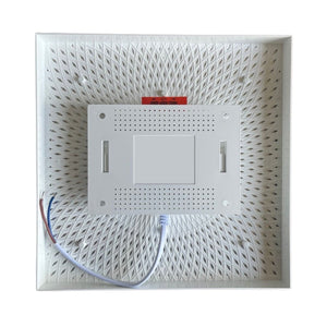 Plafoniera Pannello Led CCT Quadrato 300X300X43mm 48W 6000LM Montaggio a Plafone