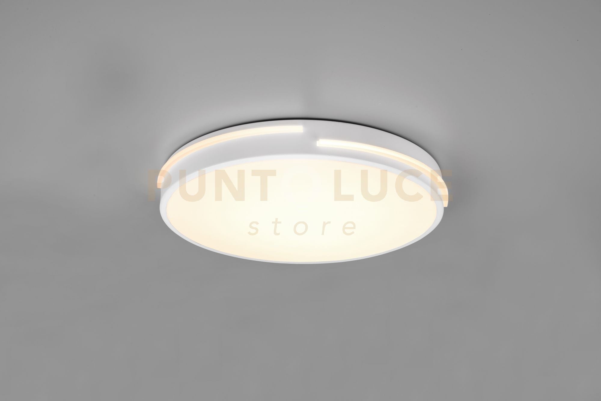 TACOMA PLAFONIERA LED, 24W 2500lm, 2700 - 6500K  BORDO BIANCO CON TELECOMANDO MULTIFUNZIONE D.40CM DIMMERABILE