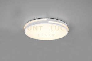 TACOMA PLAFONIERA LED, 24W 2500lm, 2700 - 6500K  BORDO BIANCO CON TELECOMANDO MULTIFUNZIONE D.40CM DIMMERABILE