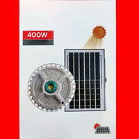 Plafoniera a Led 400W Circolare con sensore pannello solare 9000mAh FO-11-27