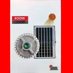 Plafoniera a Led 400W Circolare con sensore pannello solare 9000mAh FO-11-27