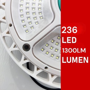 Plafoniera a Led 400W Circolare con sensore pannello solare 9000mAh FO-11-27