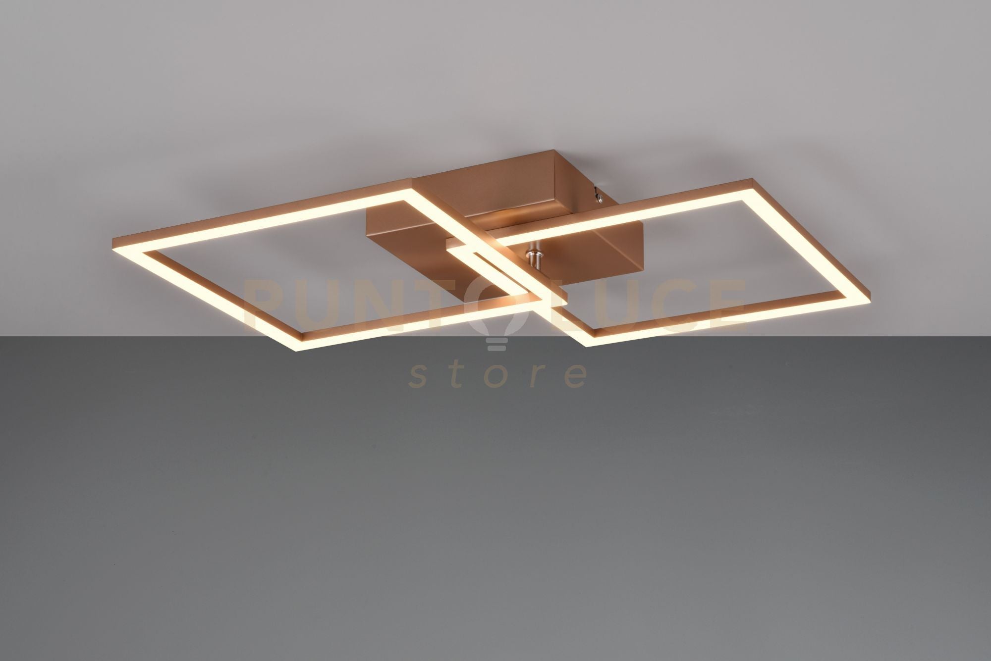 TRAIL PLAFONIERA/APPLIQUE LED2 0W 2500lm, 4000K CAFFE' ORIENTABILE L. 60CM