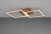 TRAIL PLAFONIERA/APPLIQUE LED2 0W 2500lm, 4000K CAFFE' ORIENTABILE L. 60CM