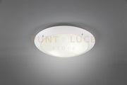 CAMARO PLAFONIERA DA ESTERNO METACRILATO BIANCA D. 33CM IP54 2 LUCI ATTACCO E27