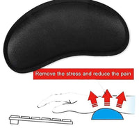 Poggiapolso per Mouse Colore Nero 14.1 x 8 centimetri