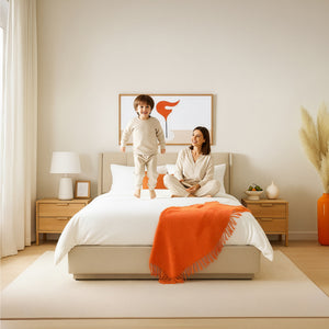 Letto Contenitore Tröstiar con Apertura a Ribalta e Luce LED Letto Matrimoniale 160x200 cm Beige [en.casa]