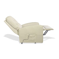 Poltrona alzapersona Katia tessuto beige 1 motore