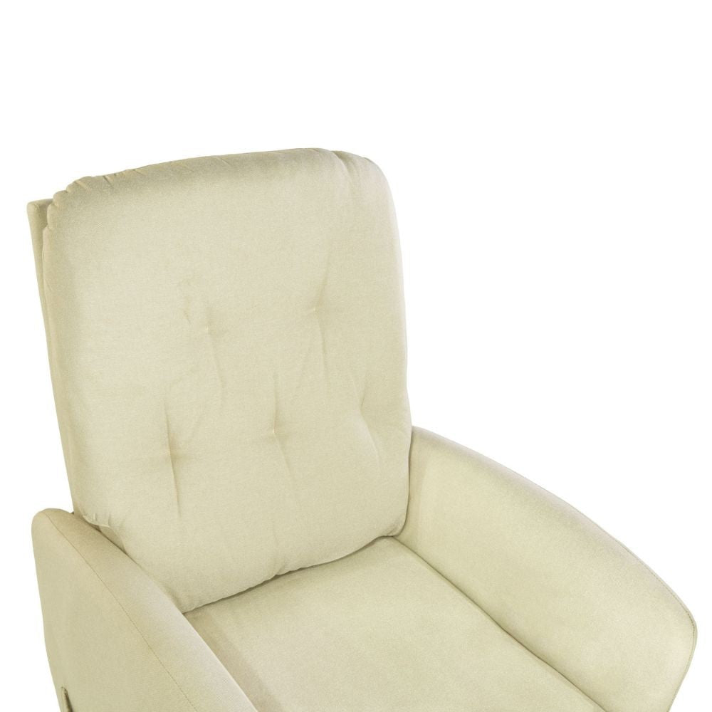 Poltrona alzapersona Katia tessuto beige 1 motore