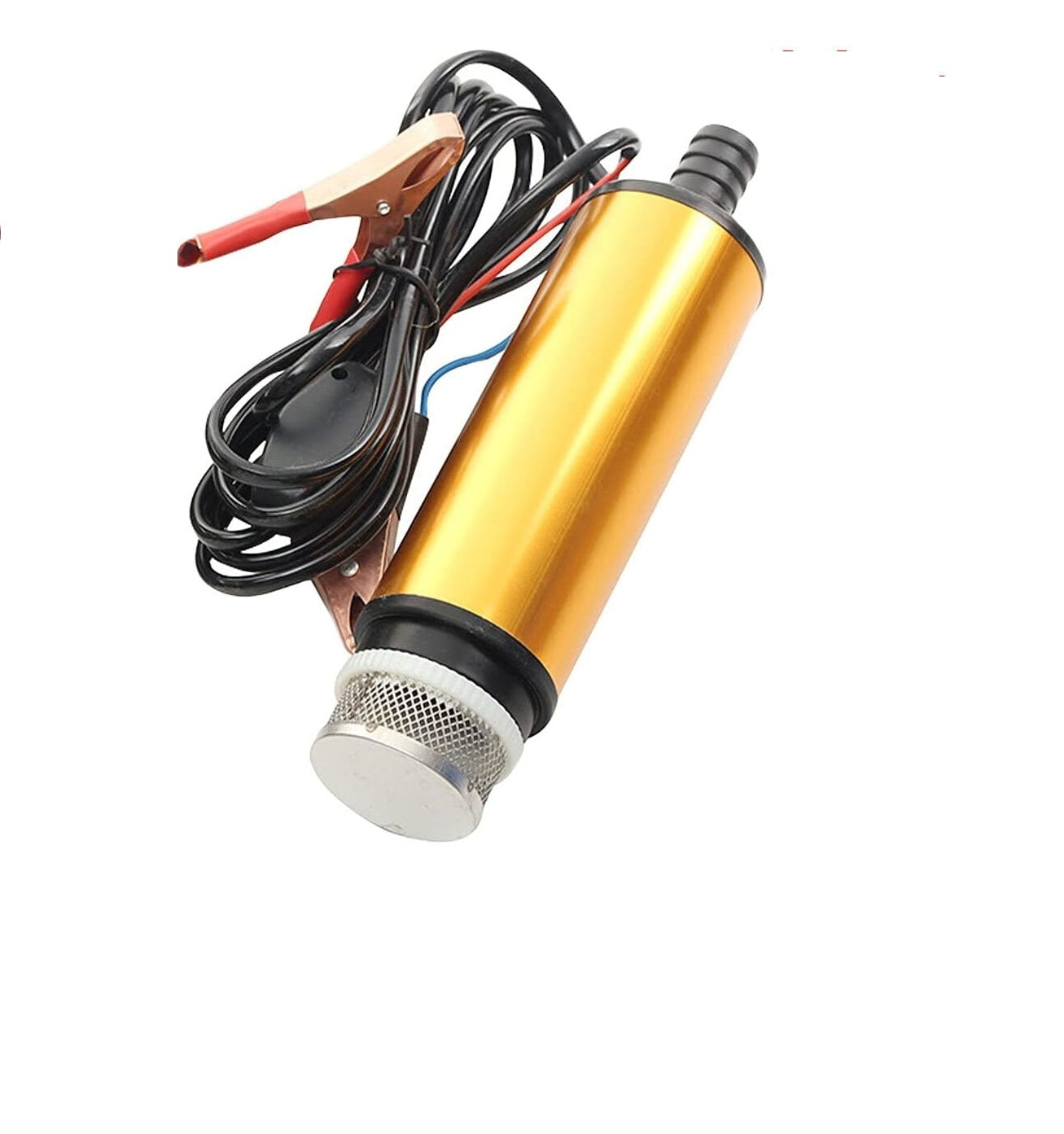 Pompa Travaso Elettrica sommersa aspira Carburante ACQUA OLIO 12V AUTO BARCA