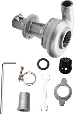 Pompa d'Acqua 1" per Decespugliatore a Scoppio Tubo Ø28mm 9 Denti Tosaerba