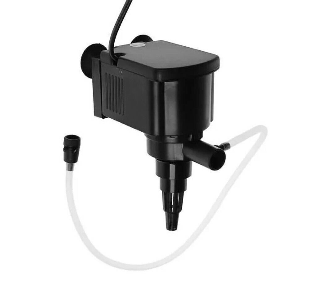 Pompa sommersa per acquario filtro aeratore acqua dolce salata 6W 450L/H PF-448