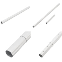 Avvolgitore 'Oliveti' per Telo da Piscina e Solare, Barra Telescopica 147 - 555 cm [en.casa]