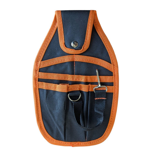 Porta Attrezzi da Cintura Professionale in Nylon, Marsupio Portautensili 6 Tasche con Clip, D-Ring e Passante per Elettricisti, Idraulici, Manutentori