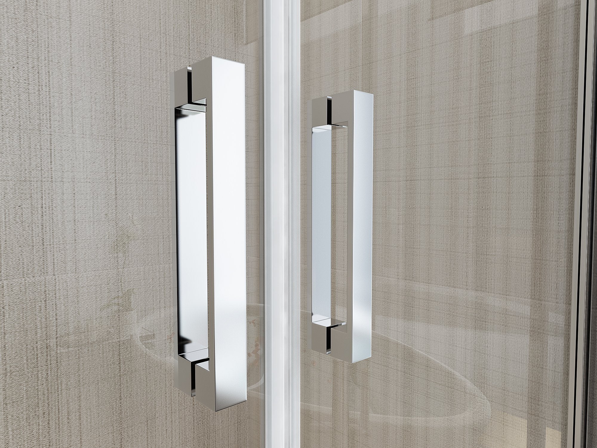 Porta doccia saloon cristallo 6mm trasparente anticalcare h.190cm Sicena Tixion Trasparente 6mm,120 cm