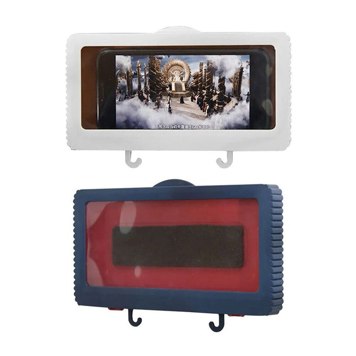 Porta telefono da bagno impermeabile Supporto da parete custodia per doccia 6.8"
