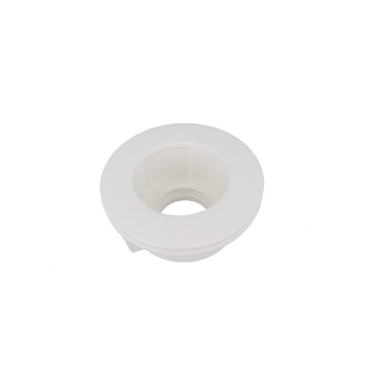 Portafaretto Da Incasso A Scomparsa Corpo Rotondo In Gesso Vetro Satinata Portalampada GU10 Incluso SKU-3692