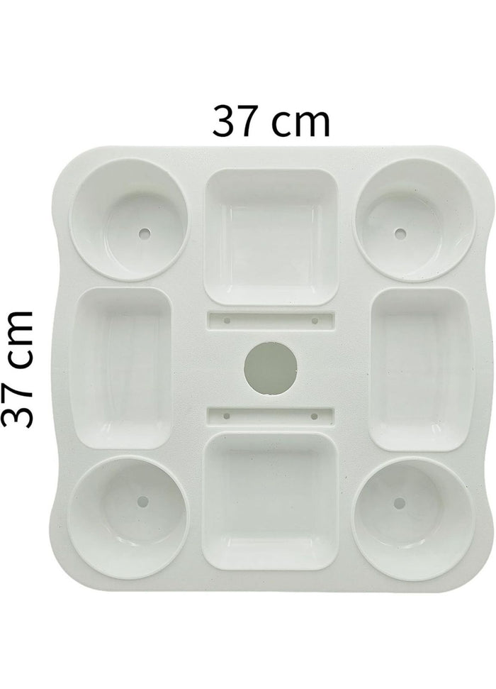 Portaoggetti Tavolo Organizer Bevande Smartphone Ombrellone Spiaggia Campeggio