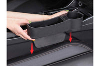 Portaoggetti universale per sedile auto porta bicchiere organizer 2 porte USB