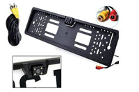 Portatarga con Telecamera Retromarcia Auto Retrocamera 4 LED 170 ° Visione Notturna