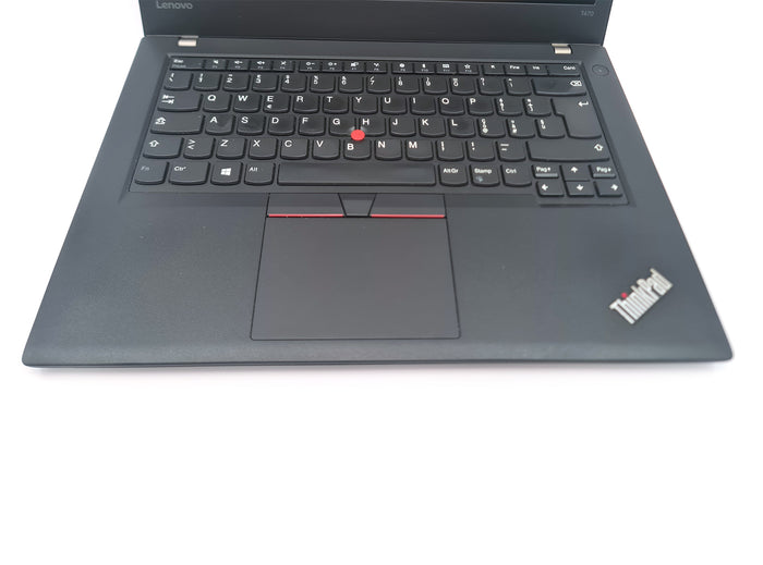 Portatile Laptop Lenovo ThinkPad T470 Intel Core I7 7600U RAM 8GB SSD 240GB 14" HDMI Win 11 Pro - Ricondizionato