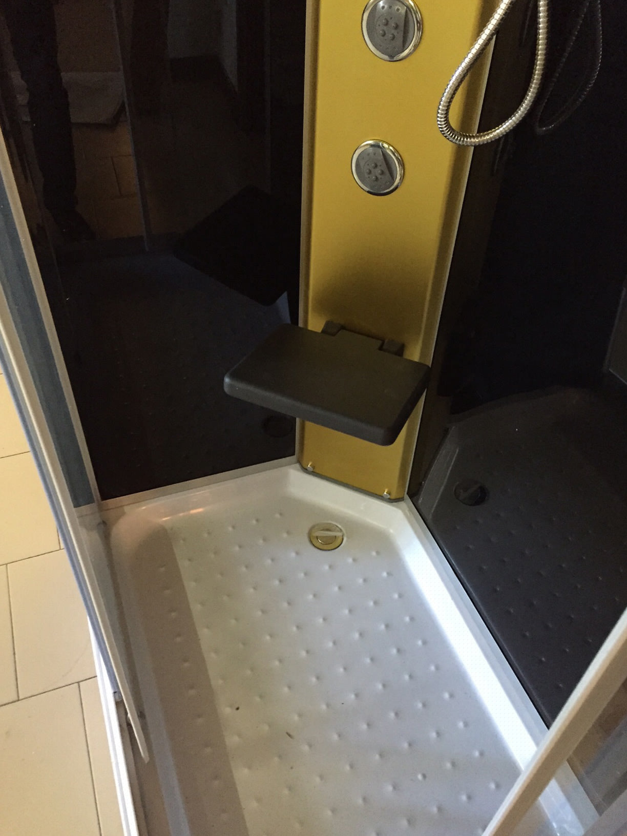 Cabina doccia idromassaggio 100 x 70 cm - Portofino