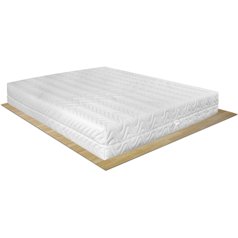 Materasso memory silver agli ioni d'argento sfoderabile Portogallo per letto matrimoniale 160x190 - Comprarredo