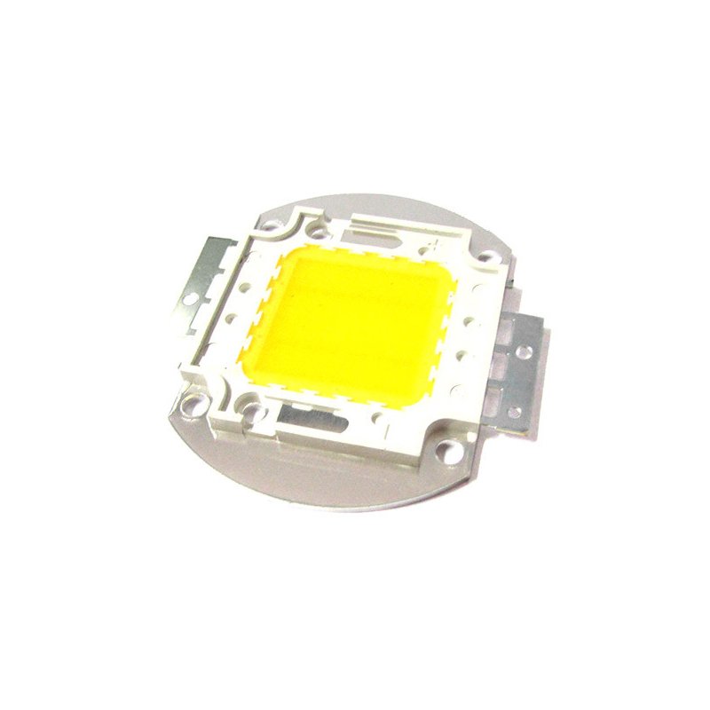 Power Led COB Epistar 50W 1750mA DC 30V-34V 5000-5500 Lumen Bianco Freddo 6000K-6500K