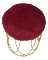 Sgabello Amelie Bordeaux Ø Cm 40.5X46.5