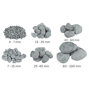 Kit ciottoli occhialino e cir tono plus per decorazioni raffinate *** misura 15/25, formato 25 kg + 1 l, confezione 1