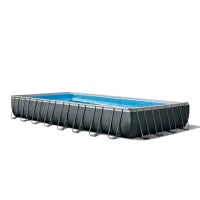 26374GN - Piscina Ultra Xtr Frame Rettangolare 975X488X132 Cm, Pompa A Sabbia