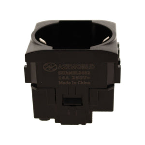 Presa Schuko Universale 2P+T 10/16A 220V MBL Nero 2M Compatibile Bticino Living International BLN2102