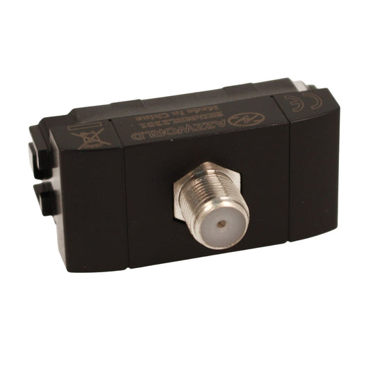 Presa TV SAT A Vite Satellitare Tipo F MBL Nero 1M Compatibile Bticino Living International BLN2252