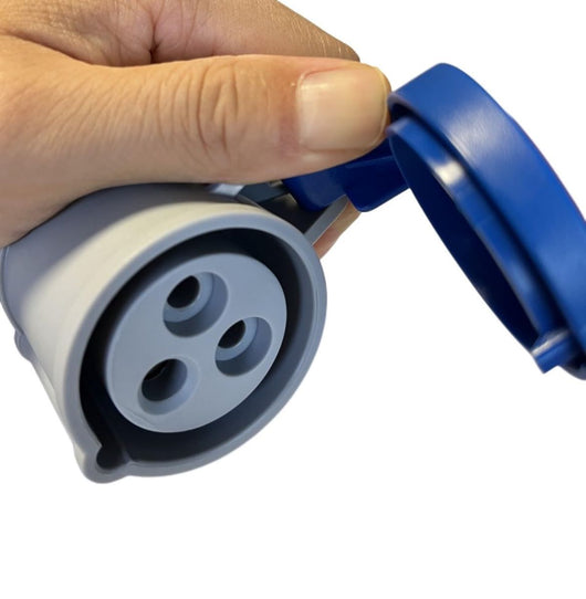Presa industriale CEE 3poli 16A 6H 230V 2P+E IP44 309LM.213
