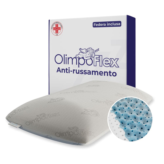 Cuscino in memory foam Anti-Russamento - Dì Addio al Russare - Zeus - 72x42x12cm