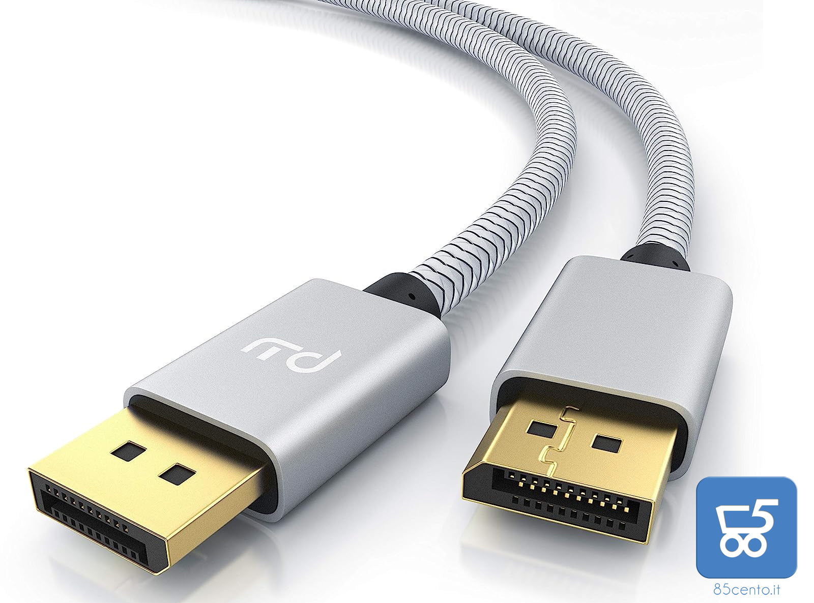 Primewire 1m Cavo DisplayPort 8k Audio Video Display Port DP to DP Alta qualitá 7680 x 4320 a 60 Hz - 3840 x 2160 a 120 Hz - 1920 x 1200 a 240 Hz - 32,4 Gbit/s