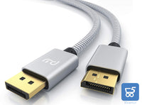 Primewire 1m Cavo DisplayPort 8k Audio Video Display Port DP to DP Alta qualitá 7680 x 4320 a 60 Hz - 3840 x 2160 a 120 Hz - 1920 x 1200 a 240 Hz - 32,4 Gbit/s