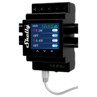 Shelly PRO 4PM. Rel√® WiFi. LAN Bluetooth. 4 Canali. guida DIN. controllo apparecchi ad uso residenziale e commerciale