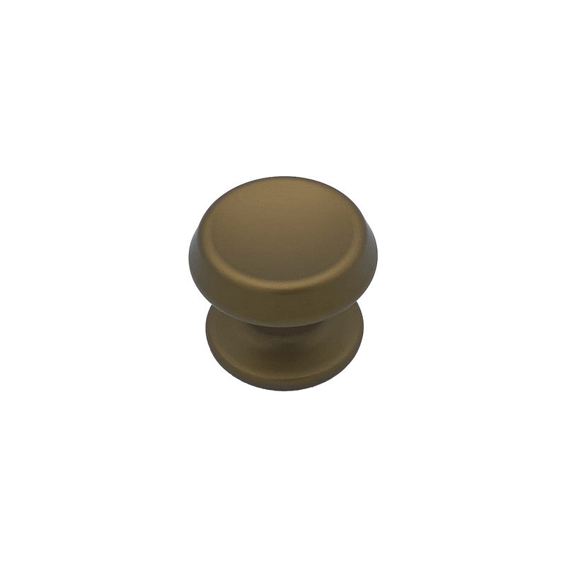 Pomolo fisso per porta SAGUATTI 166/70GB in alluminio bronzo satinato
