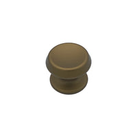 Pomolo fisso per porta SAGUATTI 166/70GB in alluminio bronzo satinato