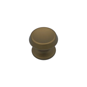 Pomolo fisso per porta SAGUATTI 166/70GB in alluminio bronzo satinato