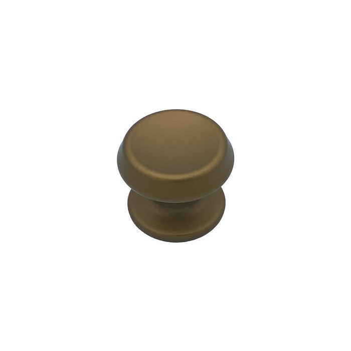 Pomolo fisso per porta SAGUATTI 166/70GB in alluminio bronzo satinato