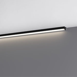Profilo illuminazione LED Walk bagno 1000 mm nero opaco