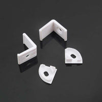 Profilo in Alluminio Angolare Colore Silver per Strip LED 2000x15.8x15.8mm SKU-10322