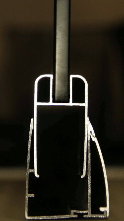 Box Doccia Anta Battente Cristallo 8mm Trasparente H195 - Aries 2.0 - 80x100