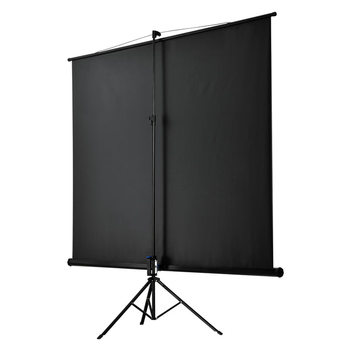 Schermo di Proiezione Portatile Treppiede Regolabile in Altezza 173-284 cm Telo da 113 Pollici in.tec