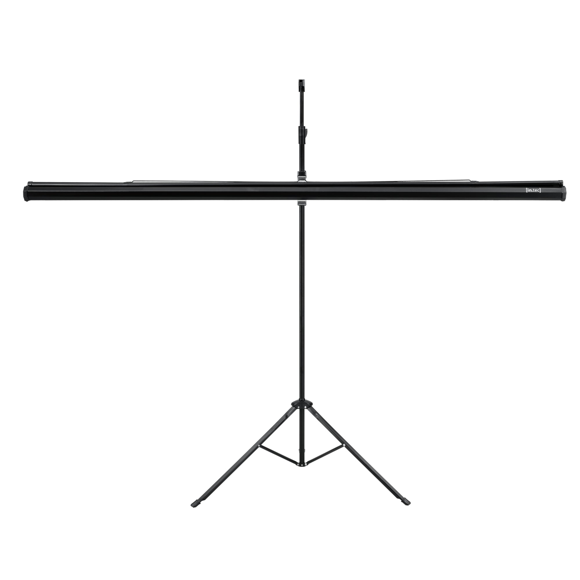 Schermo di Proiezione Portatile Treppiede Regolabile in Altezza 173-284 cm Telo da 113 Pollici in.tec