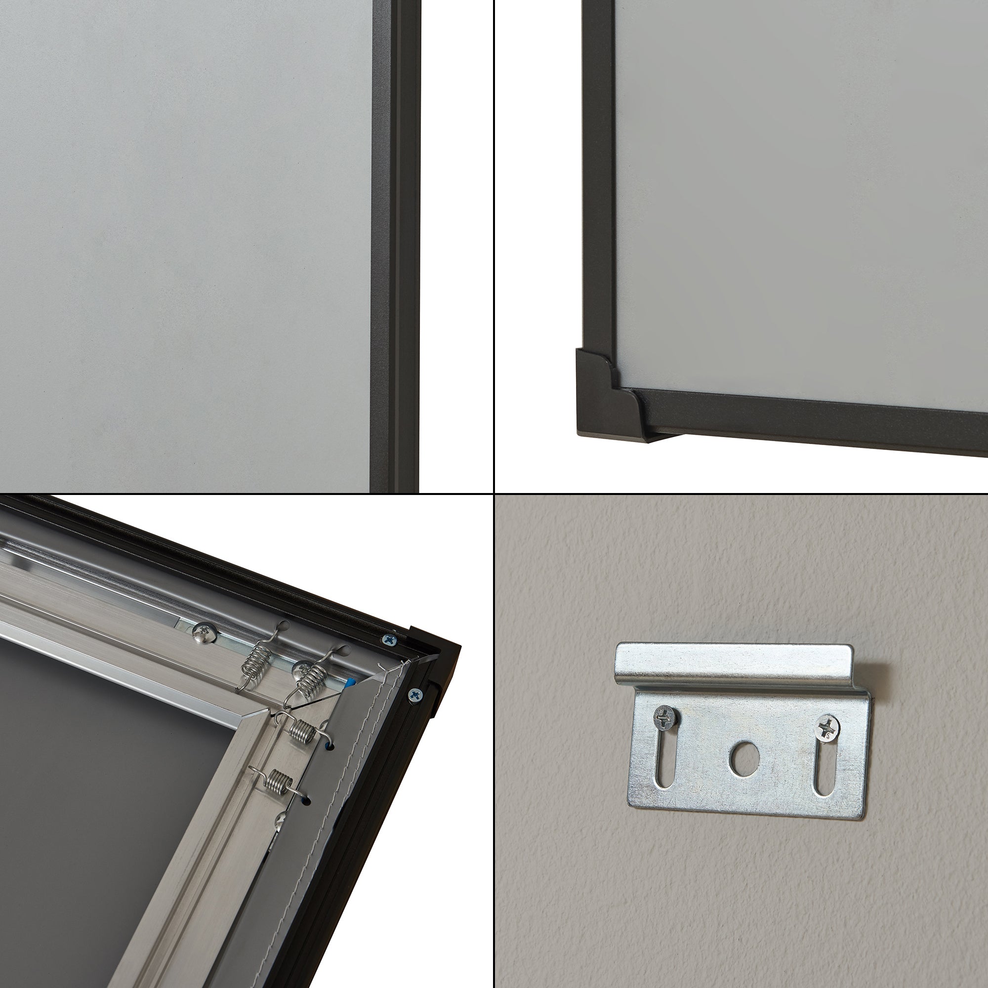 Schermo di Proiezione a Parete Väkhoga 120 Pollici - Grigio [en.casa]