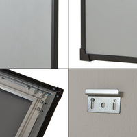 Schermo di Proiezione a Parete Väkhoga 120 Pollici - Grigio [en.casa]