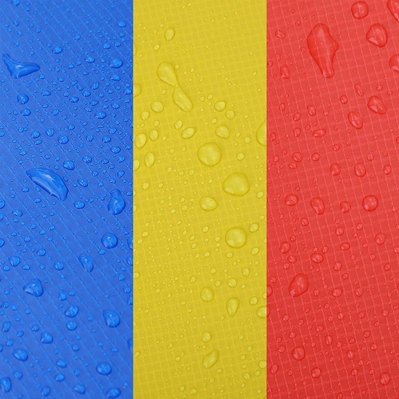 Telo protettivo per trampolino diametro 305 cm PVC tre colori larghezza 30 cm spessore 2 cm anti UV 12_0001982